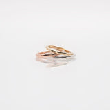 Martina Hamilton Island Link | Solid Gold Pebble Ring