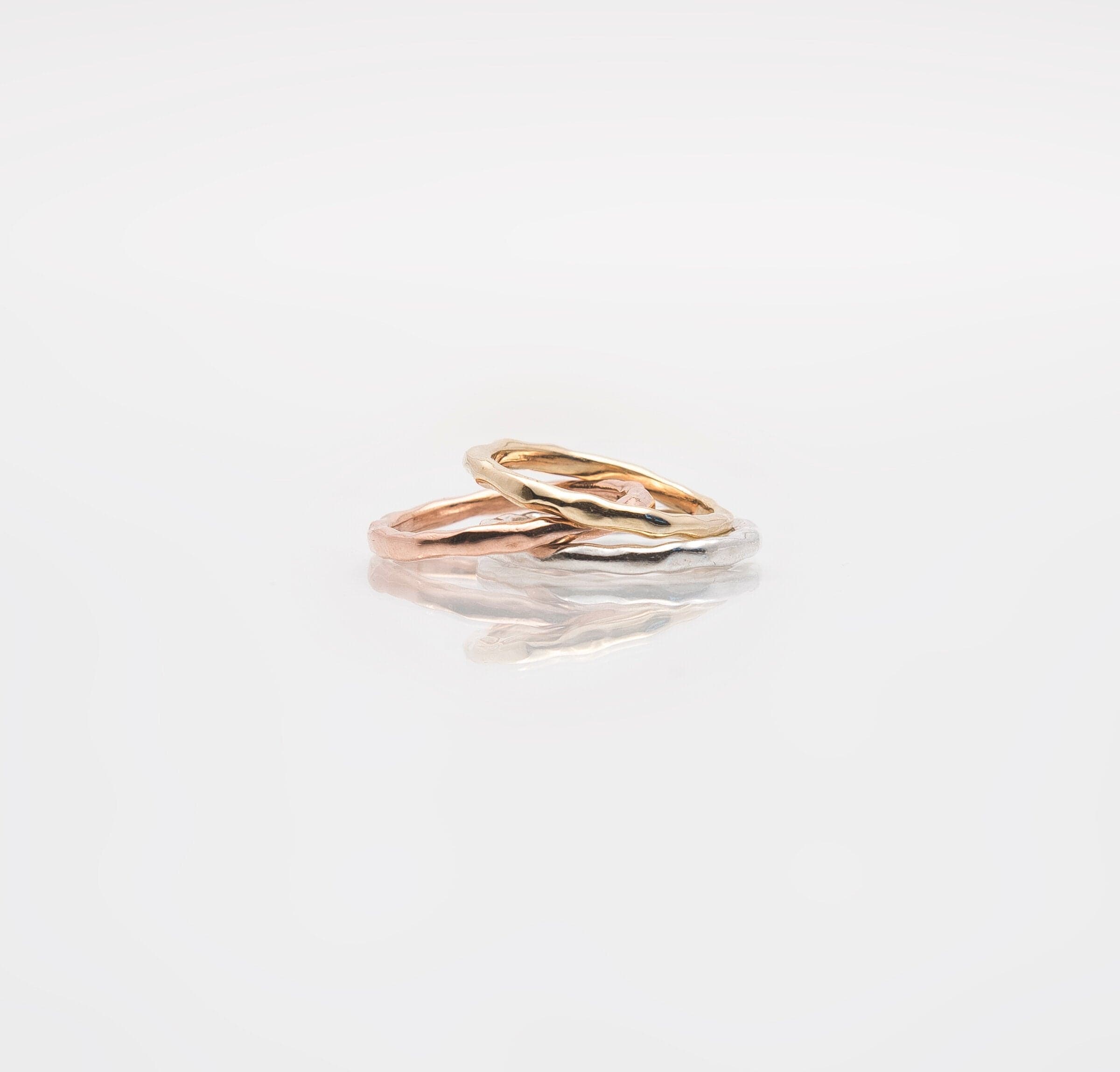 Martina Hamilton Island Link | Solid Gold Pebble Ring