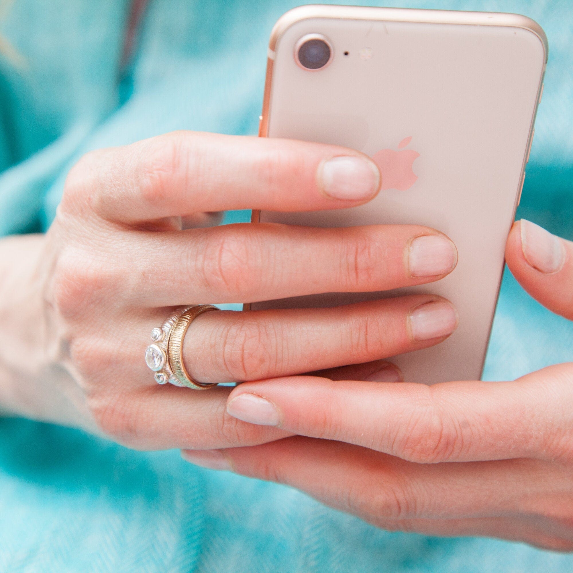 Martina Hamilton Love Poem | Solid Gold Band Ring