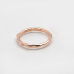 Martina Hamilton M / 9ct Yellow Island Link | Solid Gold Pebble Ring