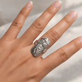 Martina Hamilton Newgrange | Sterling Silver Signet Ring