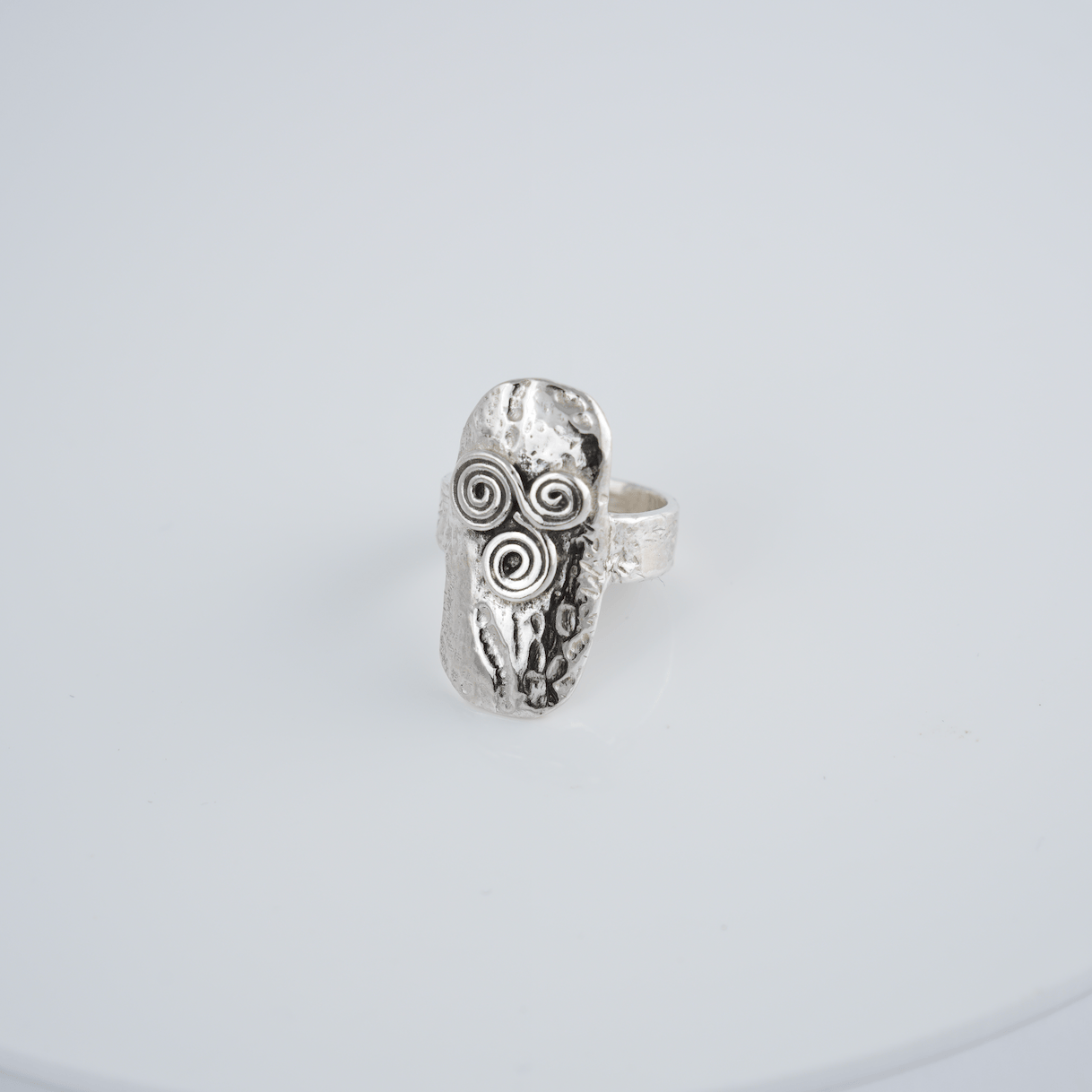 Martina Hamilton Newgrange | Sterling Silver Signet Ring
