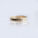 Martina Hamilton Ogham | Solid Gold Anam Cara Soul Mate Ring