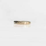 Martina Hamilton Ogham | Solid Gold Anam Cara Soul Mate Ring
