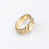 Martina Hamilton Rockpool | Solid Gold Band Ring