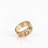 Martina Hamilton Seascape | Solid Gold Gemstone Ring