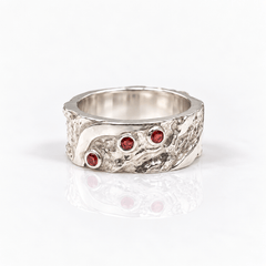 Martina Hamilton Seascape | Sterling Silver Gemstone Ring