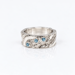 Martina Hamilton Seascape | Sterling Silver Gemstone Ring