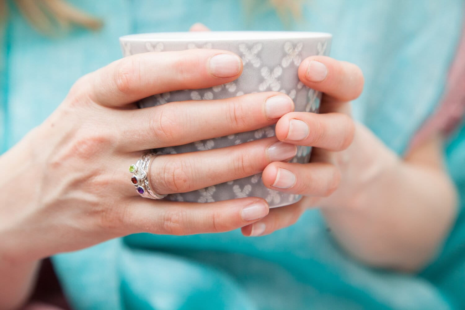 Martina Hamilton Seascape | Sterling Silver with Semi Precious Gemstone Ring