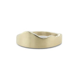 Martina Hamilton Seashore | Solid Gold Smooth Ring