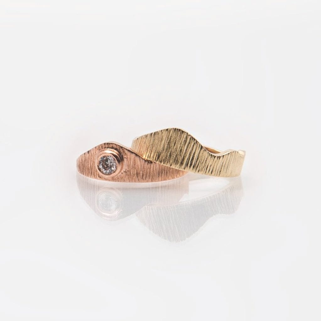 Martina Hamilton Seashore | Solid Gold with Semi Precious Gemstone Ring