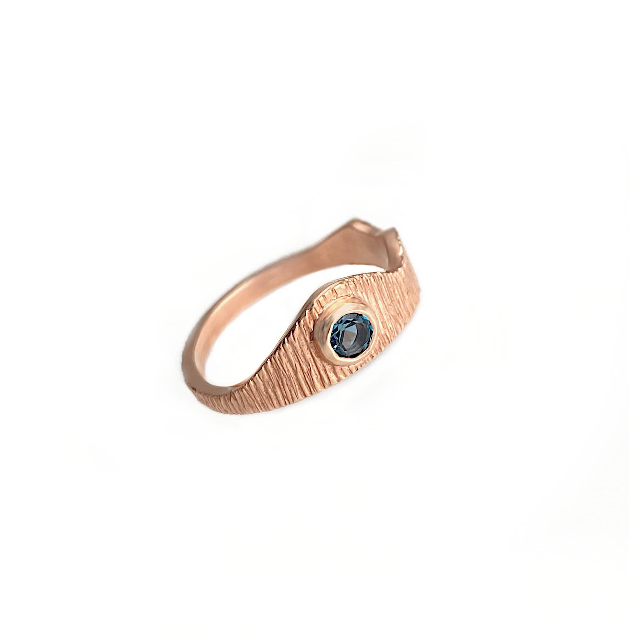 Martina Hamilton Seashore | Solid Gold with Semi Precious Gemstone Ring