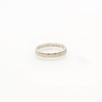 Martina Hamilton Seashore | Sterling Silver Textured Band Ring