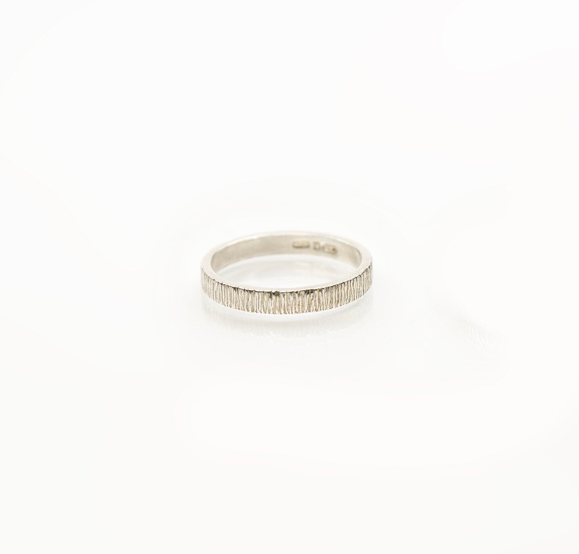 Martina Hamilton Seashore | Sterling Silver Textured Band Ring