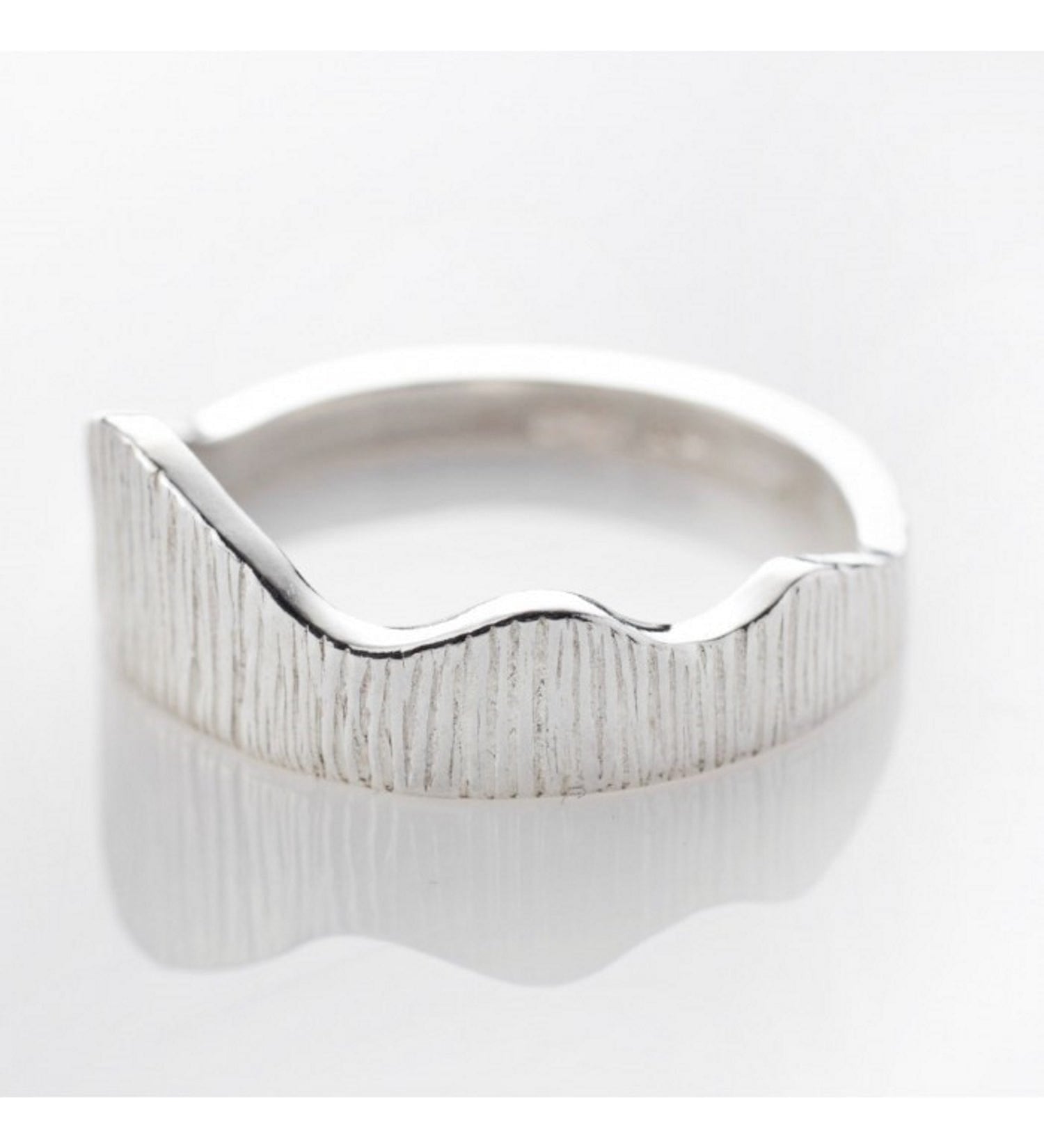 Martina Hamilton Seashore | Sterling Silver Textured Ring