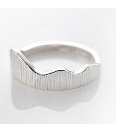 Martina Hamilton Seashore | Sterling Silver Textured Ring