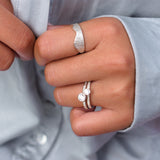 Martina Hamilton Seashore | Sterling Silver Textured Ring