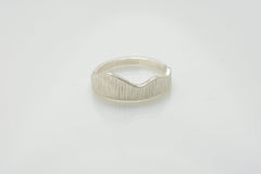 Martina Hamilton Seashore | Sterling Silver Textured Ring