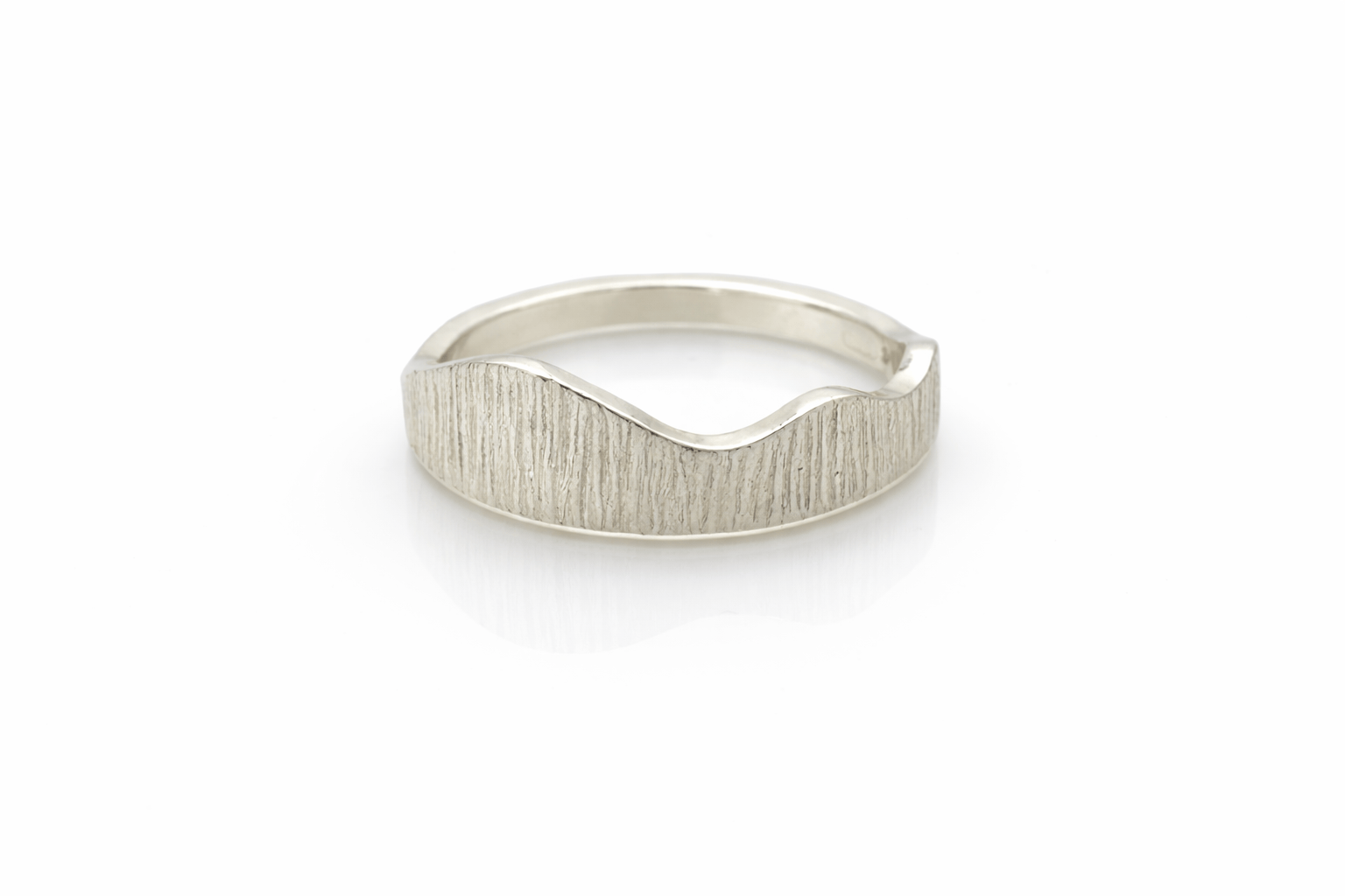 Martina Hamilton Seashore | Sterling Silver Textured Ring
