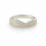Martina Hamilton Seashore | Sterling Silver Textured Ring