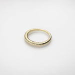 Martina Hamilton Síoda | 9ct Solid Gold Textured Ring