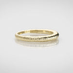 Martina Hamilton Síoda | 9ct Solid Gold Textured Ring