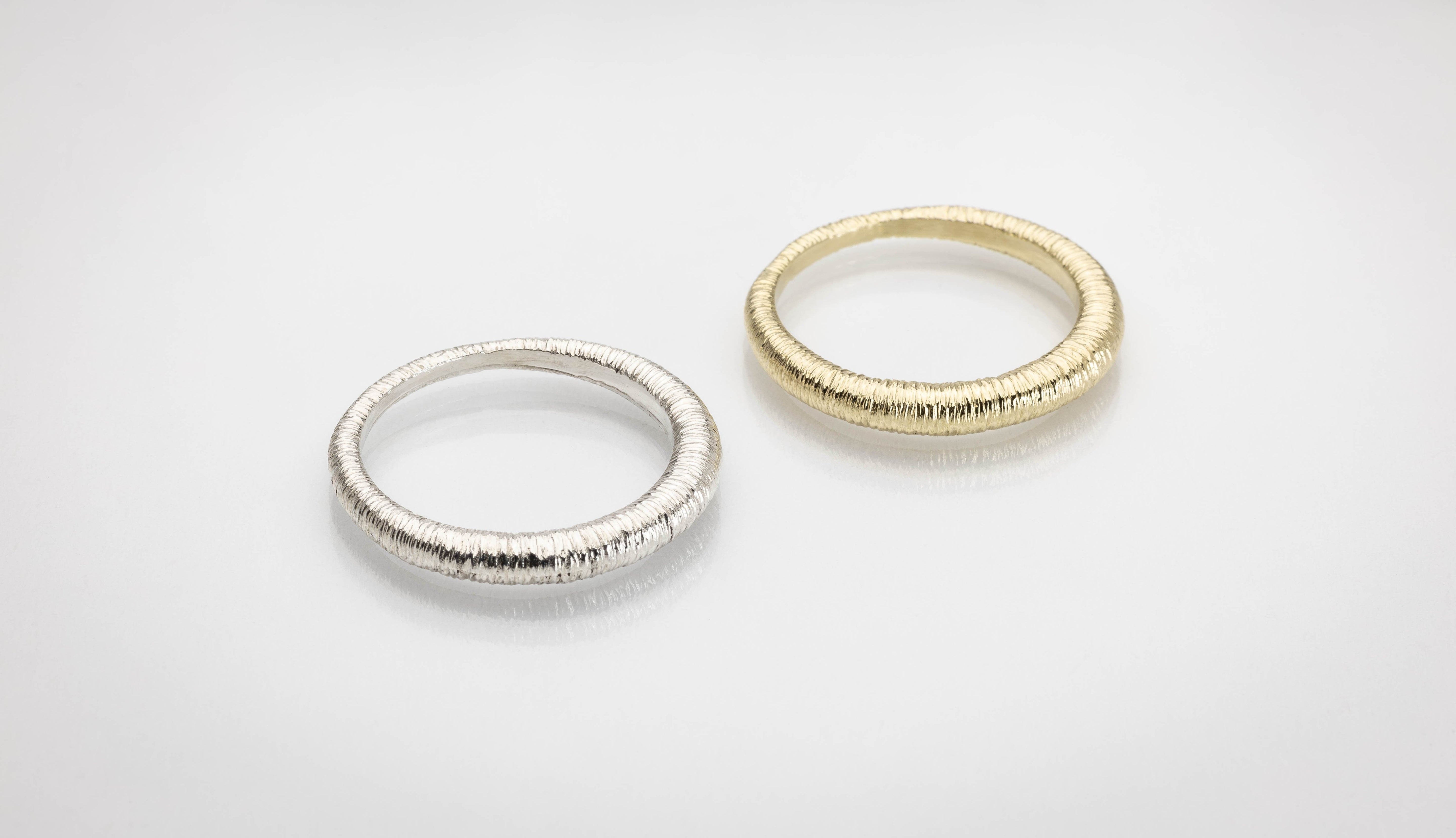 Martina Hamilton Síoda | Sterling Silver Textured Ring