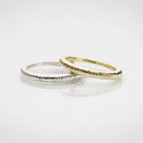 Martina Hamilton Síoda | Sterling Silver Textured Ring