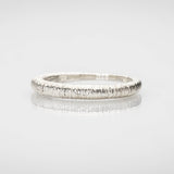 Martina Hamilton Síoda | Sterling Silver Textured Ring