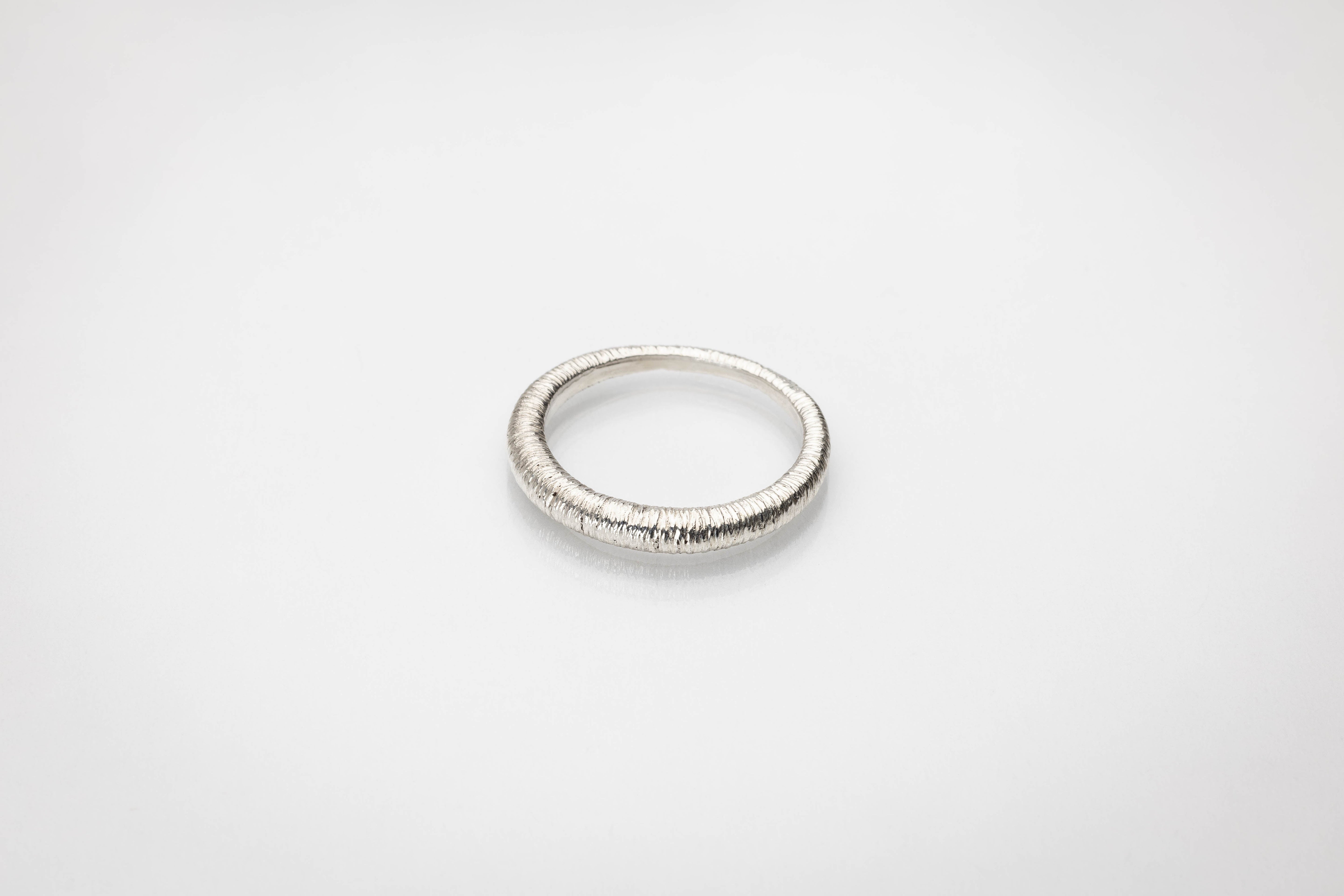 Martina Hamilton Síoda | Sterling Silver Textured Ring