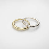 Martina Hamilton Síoda | Sterling Silver Textured Ring