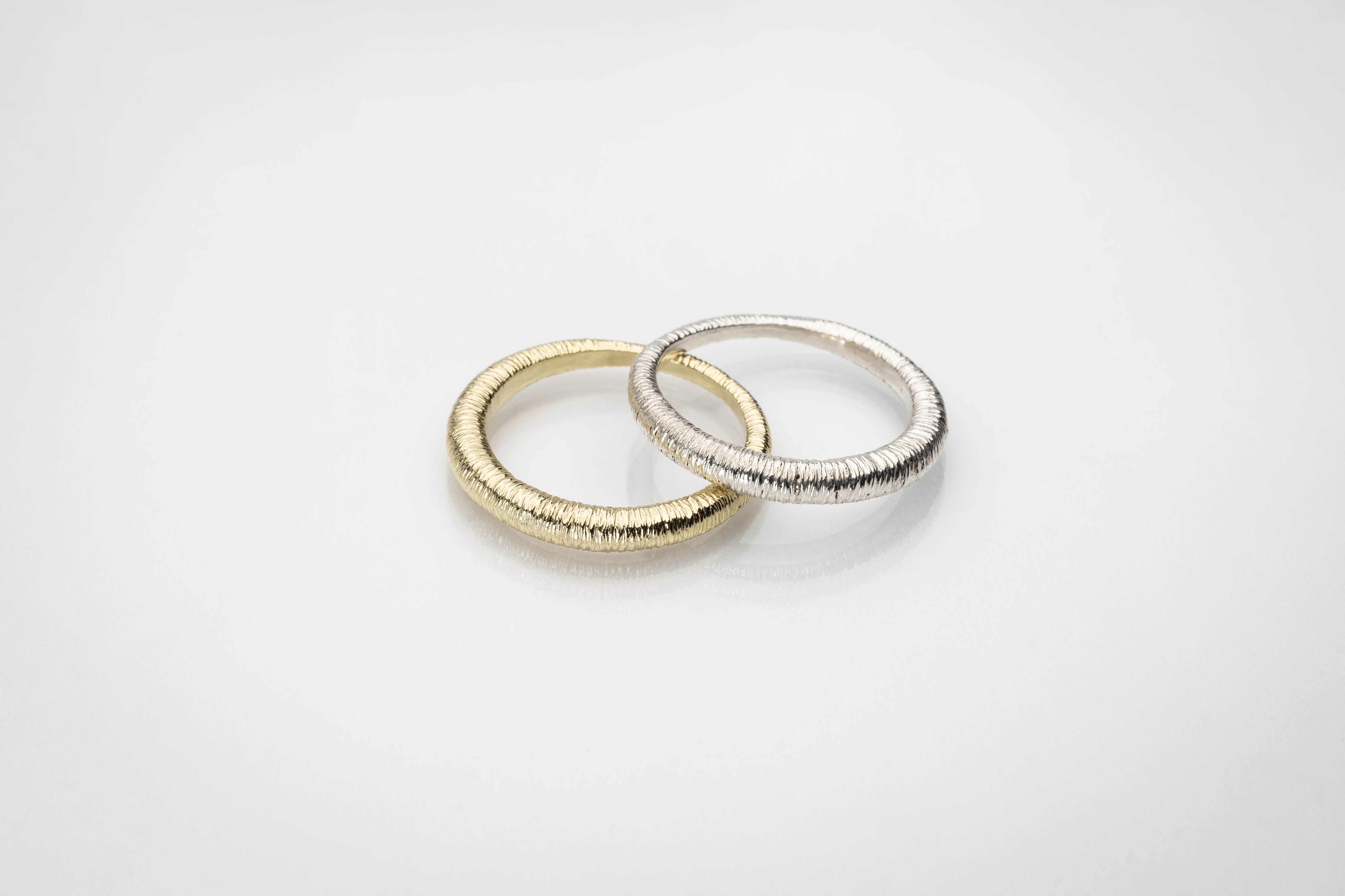Martina Hamilton Síoda | Sterling Silver Textured Ring