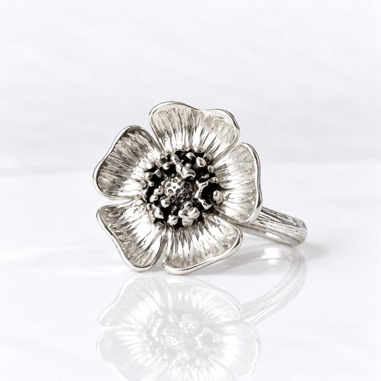 Martina Hamilton Wild Irish Rose | Sterling Silver Ring