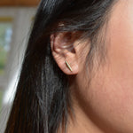 Martina Hamilton Síoda | 9ct Solid Gold Stud Earrings Petite