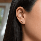 Martina Hamilton Síoda | 9ct Solid Gold Stud Earrings Petite