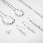 Martina Hamilton Síoda | Sterling Silver Stud Earrings Petite