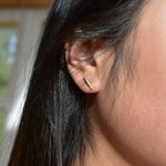 Martina Hamilton Síoda | Sterling Silver Stud Earrings Petite