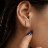 Martina Hamilton Síoda | Sterling Silver Stud Earrings Petite