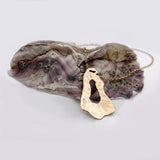 Reflections | 9ct Solid Gold Pendant Large