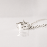 Ogham | Baby Ring Grá Necklace