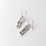 Ogham | Grá Drop Earrings