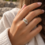 Pearl River | Sterling Silver Gemstone Ring