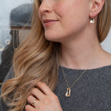 Reflections | 9ct Solid Gold Pendant Medium