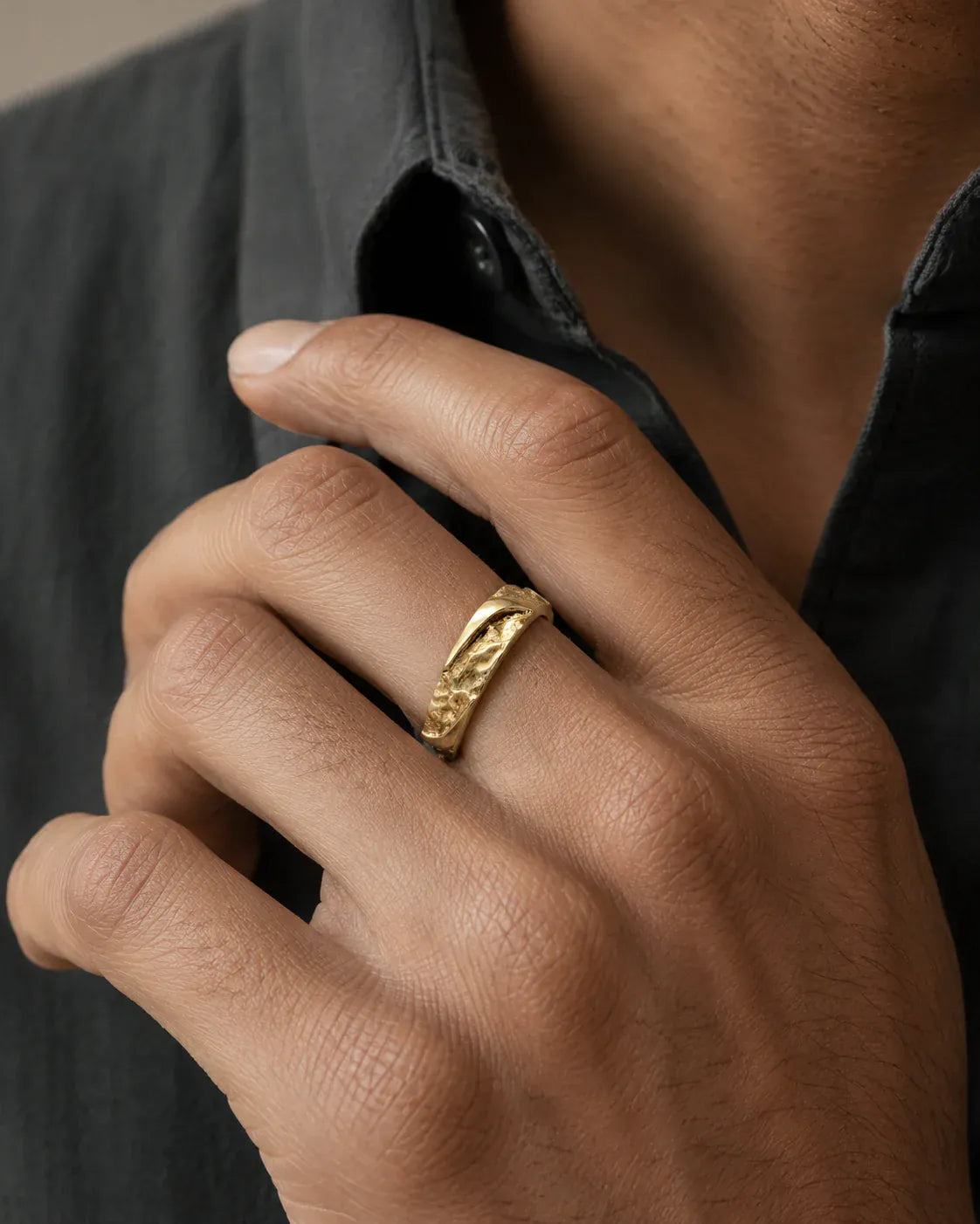 Martina Hamilton Seascape | Solid Gold Band Ring