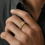 Martina Hamilton Seascape | Solid Gold Band Ring