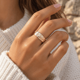 Seascape | Solid Gold Gemstone Ring