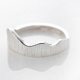 Seashore | Sterling Silver Textured Ring