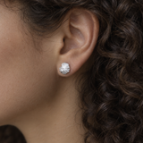 Seashore | Sterling Silver Stud Earrings Petite