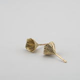 Shell Cone | 9ct Solid Gold Stud Earrings Small